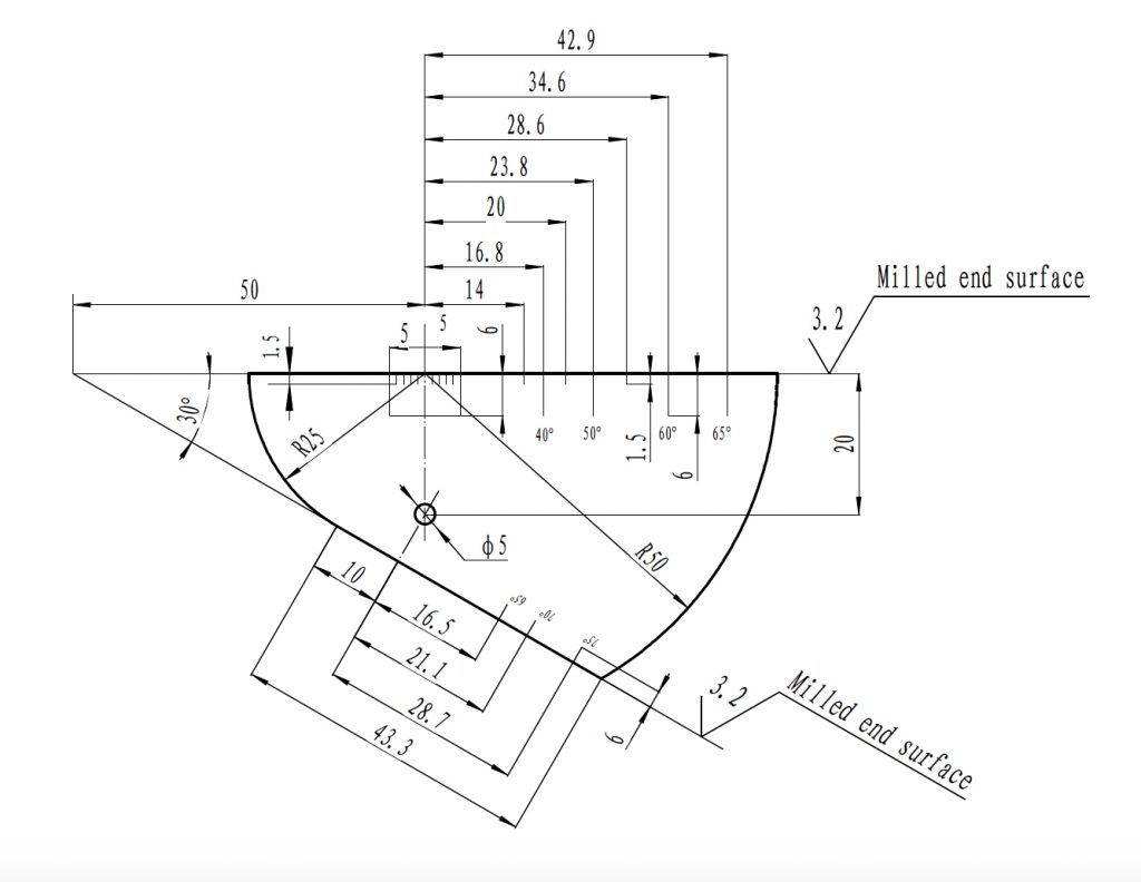 V2 Calibration Block NDTKITS