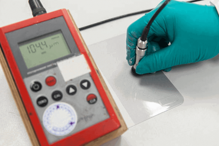 Coat testing. Измерение толщины фильтрационной корки. coating thickness. чем мерить толщину бетона.